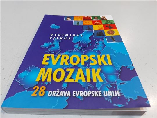 Evropski mozaik 28 država Evropske unije 