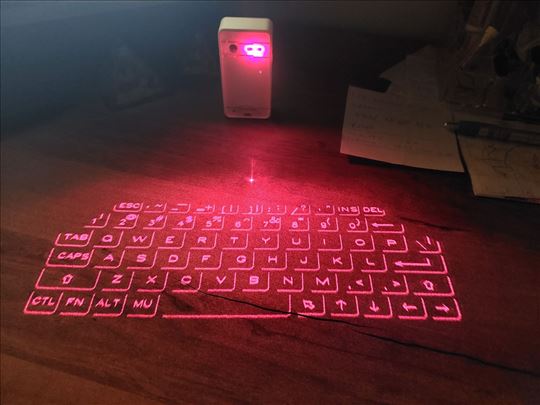 Virtuelna laserska Bluetooth Tastatura projektor