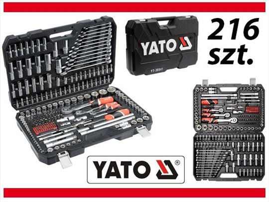 Yato profesionalni set gedora 216 delova –YT-38841