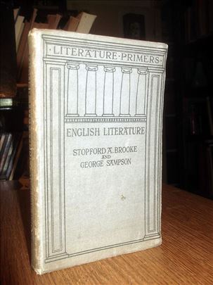 English Literature - S. A. Brooke and G. Sampson