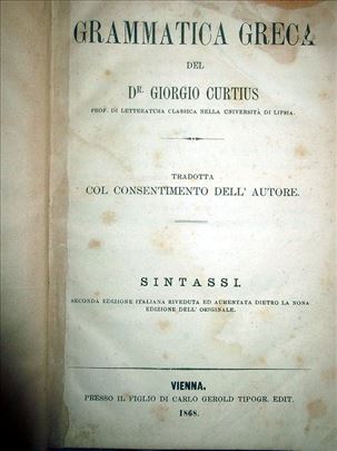 Grammatica Greca (Sintassi) - Dr Giorgio Curtius