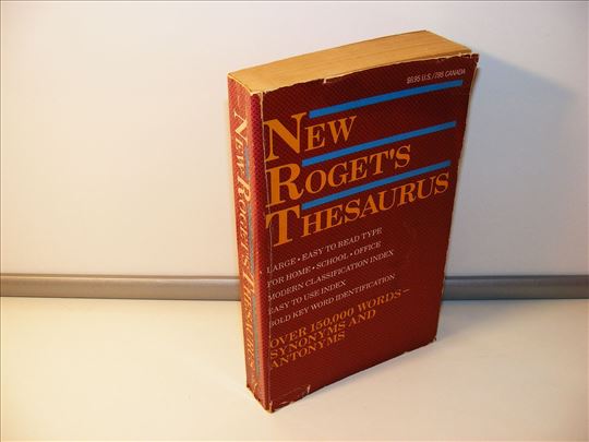 NEW ROGETS THESAURUS