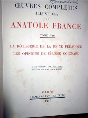 Oeuvres completes VIII - Anatole France