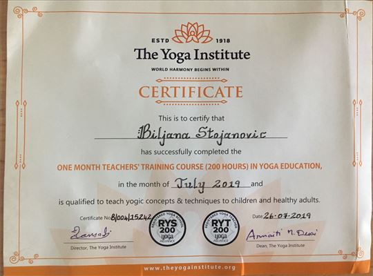 Onlajn joga - učila u Indiji