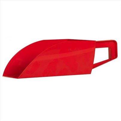 Lopata za doziranje hrane plastična 1500gr crvena