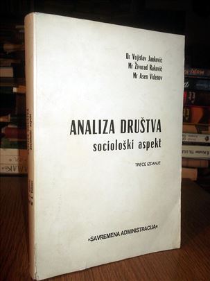 Analiza društva -V.Janković, Ž.Raković i A.Videnov