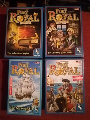 Port Royal card game sa ekspanzijama