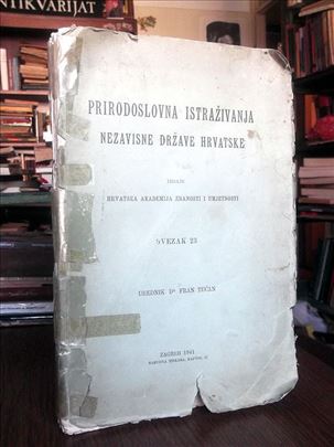 Prirodoslovna istraživanja NDH (1941)