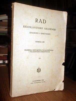 Rad Jugoslavenske Akademije znanosti i umetnosti