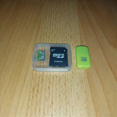 SD card 128GB + Adapter