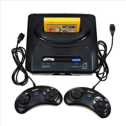 Sega Mega Drive 2 - 368 igrica 16BIT 