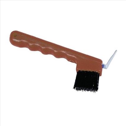 Rajser za čišćenje kopita sa četkom crveni