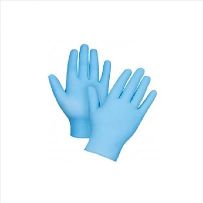 Rukavice nitril plave bez pudera Crosbill