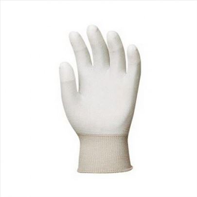 Rukavice polyamid bele