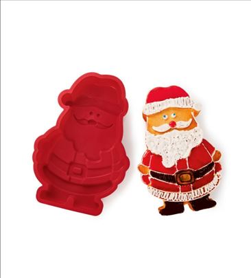 Novogodišnji silikonski kalup Deda Mraz 
