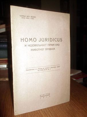 Homo juridicus - Đorđo del Vekio