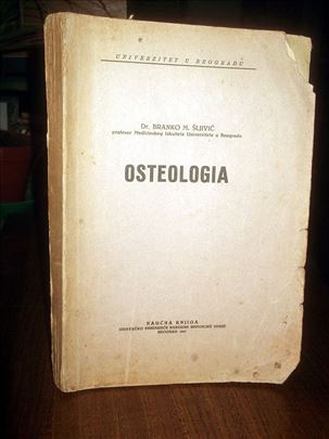 Osteologija - Dr Branko M. Šljivić