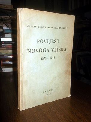 Povijest novoga vijeka (1870-1918) - Galkin i dr