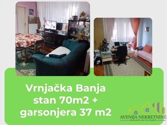 Vrnjačka Banja, Širi centar, Stan, 2.5, 105,00m2
