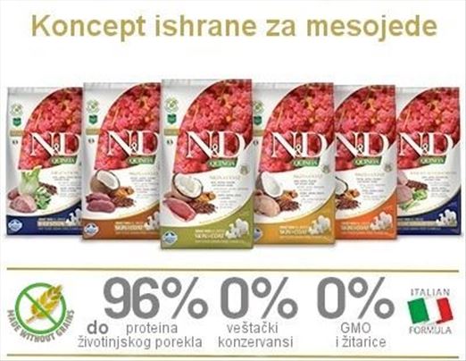 Natural&Delicious Grain Free Quinoa za pse