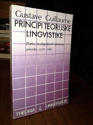 Principi teorijske lingvistike - Gustave Guillaume