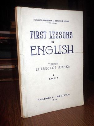 First Lessons in English - M. Đorđević i B. Nedić