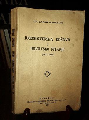 Jugoslovenska država i hrvatsko pitanje 1914-1929