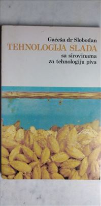 Knjiga: Tehnologija slada 205 strana, Beograd 1979
