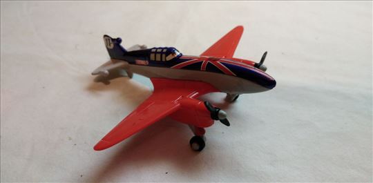 Avion Disney Mattel  10 cm,malo oguljena zastava,C