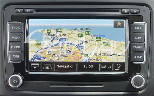 Ubacivanje mapa fabricke navigacije VW Volkswagen 
