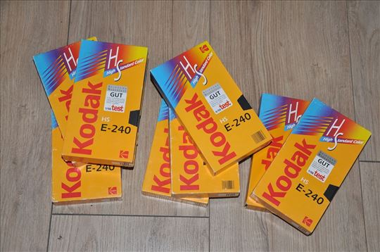 Kodak VHS video kasete od 240 minuta