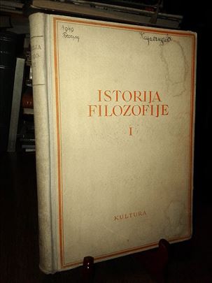 Istorija filozofije I