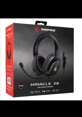 Slušalice RAMPAGE Miracle X6