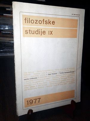 Filozofske studije IX/1977