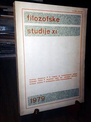Filozofske studije XI/1979
