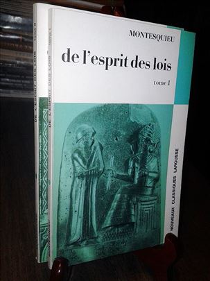 L' esprit des lois: Extraits (I-II) - Montesquieu
