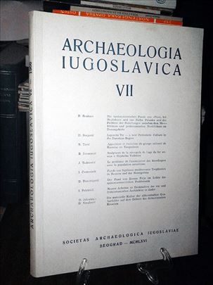 Archaeologia Iugoslavica VII