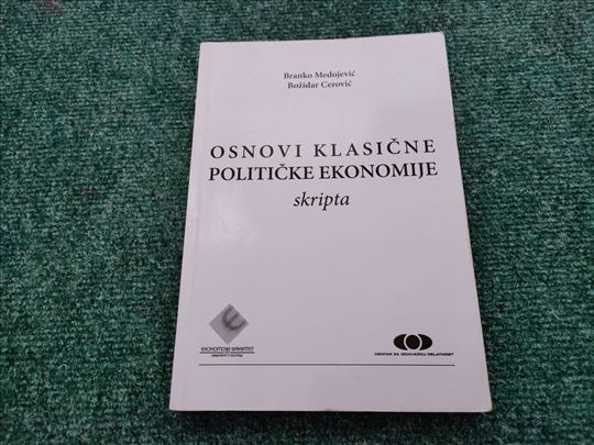 Osnovi klasične političke ekonomije - Medojević