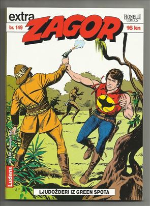 Zagor LUX 149 Ljudožderi iz Green Spota