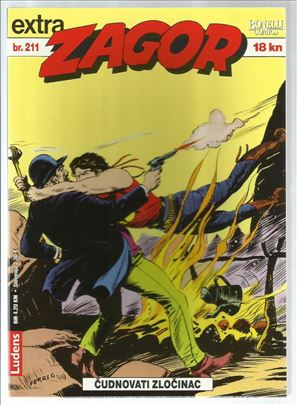 Zagor LUX 211 Čudnovati zločinac