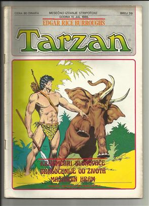 Tarzan Stripoteka 39 Krijumčari slonovače - Dragoc