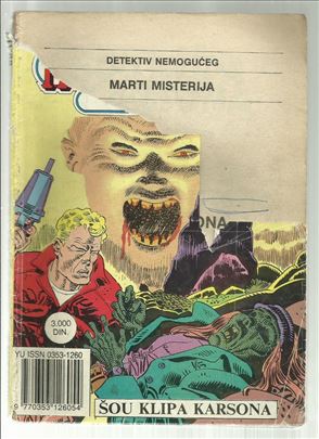 Marti Misterija LMS 70 Šou Klipa Karsona