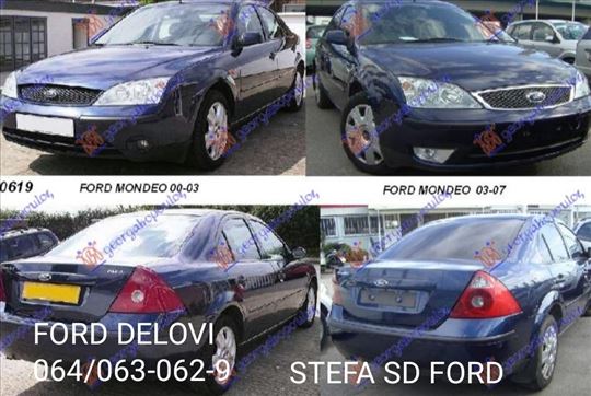 Polovni delovi Ford Mondeo mk3 2001. - 2006.god