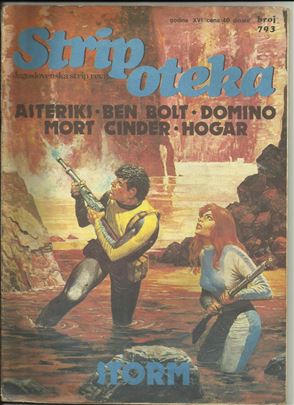 Stripoteka 793 Asteriks - Ben Bolt - Domino Mort