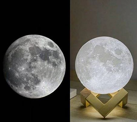 Stona lampa-Moon light