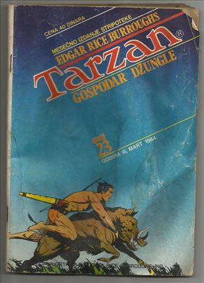 Tarzan Stripoteka 23 Zlatna barka - Džu-džu Johans