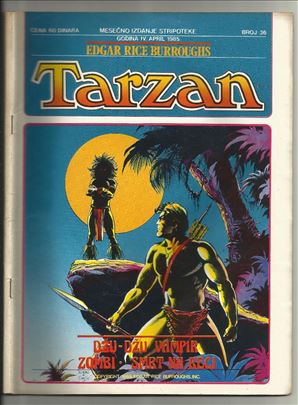 Tarzan Stripoteka 36 Džu-Džu vampir - Zombi - Smrt