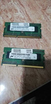 Ram 2x2gb memoriju za Lap-Top DDR3 1333Mhz