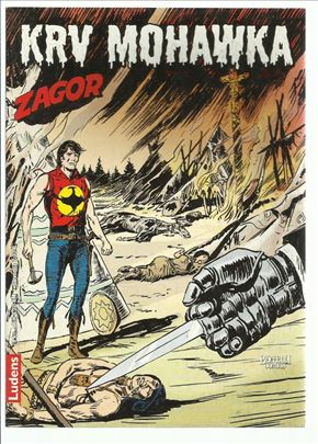 Zagor LU 196 Krv Mohawka