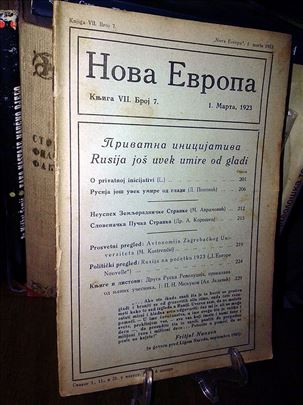 Rusija umire od gladi (Nova Evropa, VII/7, 1923)
